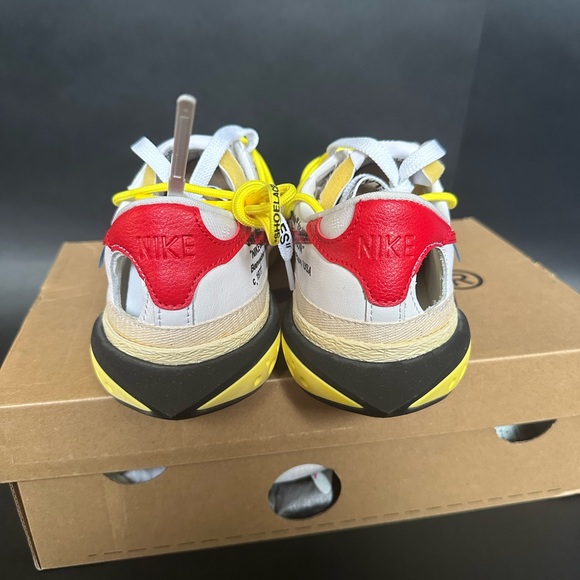 Off-White x Blazer Low 'White University Red' 2022 (8.5 M - New with box) - Picture 3 of 7